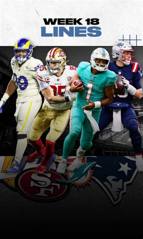 week 18 nfl lines|NFL odds Week 18: Betting results, closing lines for every game.